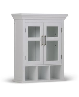 Simpli Home - Avington Large Wall Cabinet