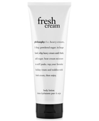 philosophy - fresh cream body lotion, 7 oz
