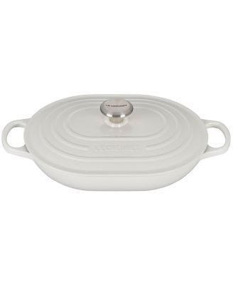 Enameled Cast Iron 3.75-Qt. Oval Casserole with Lid image
