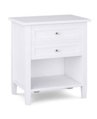 Simpli Home - Warm Shaker Bedside Table