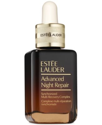 Advanced Night Repair Synchronized Multi-Recovery Complex Serum with Hyaluronic Acid & Peptides, 1 oz. image