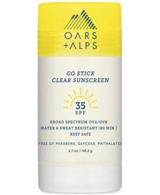 Oars + Alps - Oars + Alps Go Stick Clear Sunscreen SPF 35, 1.7-oz.