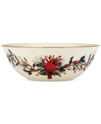 Winter Greetings Serving Bowl image
