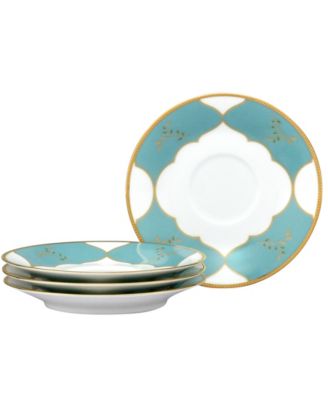 Lodi's Morning Set of 4 Saucers, 6" image