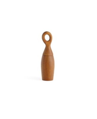 Portables Wood Salt and Pepper Mill, 8" image
