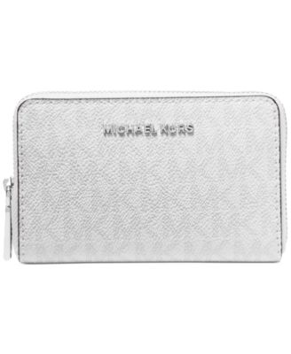 Michael Kors - Jet Set Leather Zip-Around Card Case