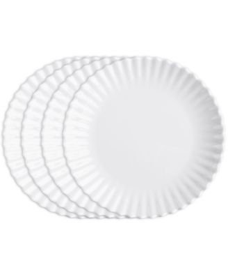 Melamine Patio Luxe Lightweight 9" Salad Plates, Set of 4 image
