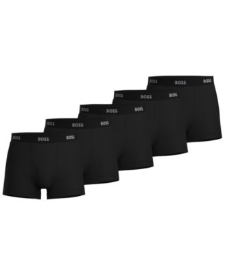 Hugo Boss - Men's 5-Pk. Authentic Solid Trunks