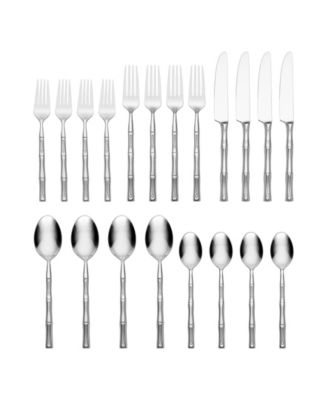 Hampton Forge - Bamboo 20-Piece Flatware Set