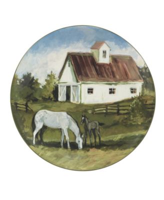 York Stables Platter, 12.5" image