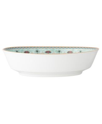 Serene Garden Oval Vegetable Bowl, 9.75", 46 oz image