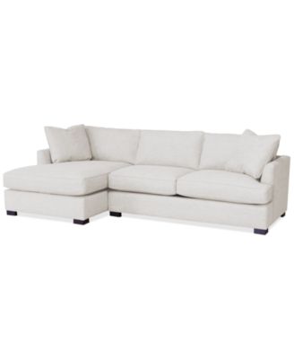 CLOSEOUT! Nightford 111" 2-Pc. Fabric Chaise Sectional, Created for Macy's image