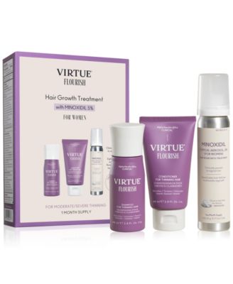 Virtue - 3-Pc. Trial-Size Hair Growth Treatment Set