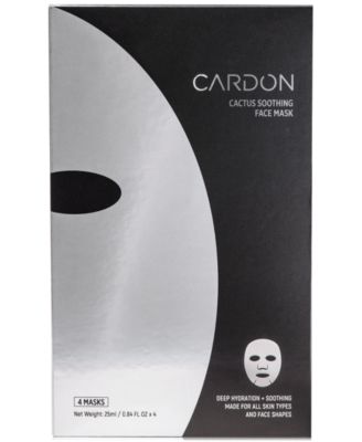 Cardon - Cactus Soothing Face Mask, 4-Pk.