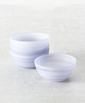 La Jolla Glass Large Salad Bowls, Set of 4 image