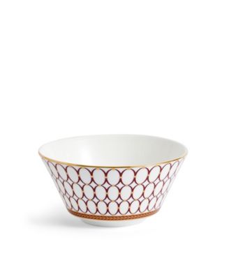 Renaissance Red China Cereal Bowl image