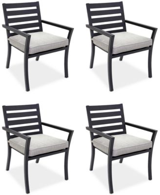 Astaire Outdoor 4-pc Dining Chair Bundle Set, Created for Macy's  image