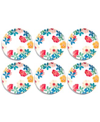 Audrey Floral Dinner Plates, Set of 6 image