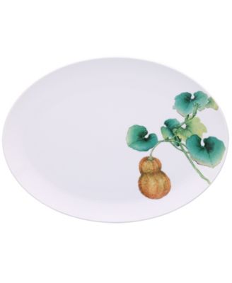 Kyoka Shunsai Oval Platter, 14.50" image