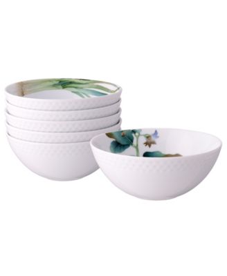 Kyoka Shunsai Set of 6 Assorted Cereal Bowls, 5.5", 17 oz. image