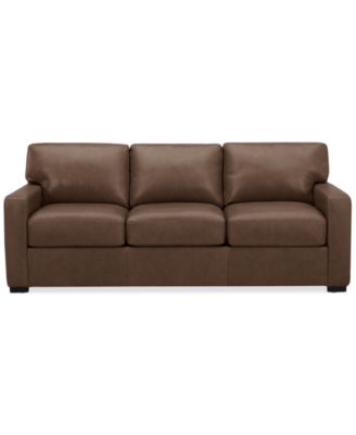 Furniture - 86" Leather Sofa