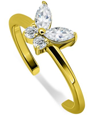 Giani Bernini - Cubic Zirconia Butterfly Toe Ring