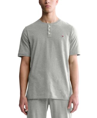 Tommy Hilfiger - Men's Short Sleeve Solid Henley