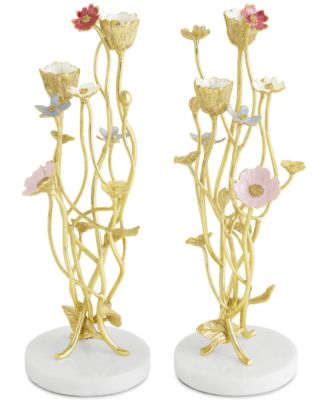 Wildflowers Candle Holders, Set of 2 image