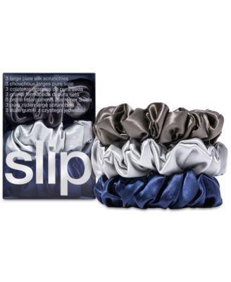 Slip - 3-Pc. Pure Silk Large Scrunchies Set