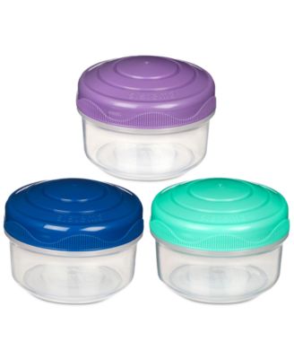 Sistema - 3-Pk. To Go Mini Bites Food Storage Containers