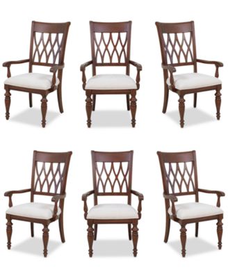 Macy's - Daria 6 Pc. Arm Chair Set