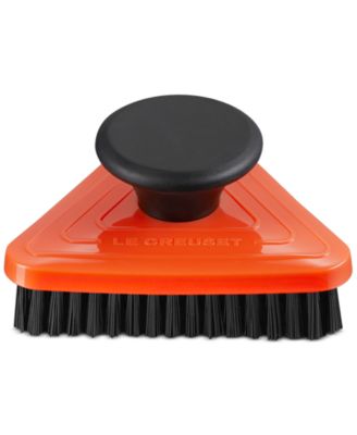 Le Creuset - Nylon Triangle-Shape Grill Pan Brush, Flame