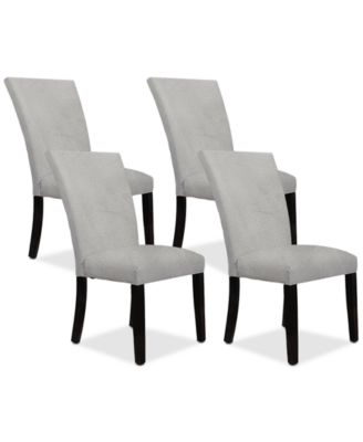 Furniture - Kellet 4 Pc. Velvet Dining Chair Set