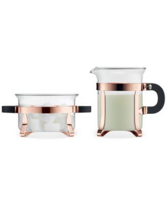 Bodum - Chambord Classic Copper Sugar & Creamer Set