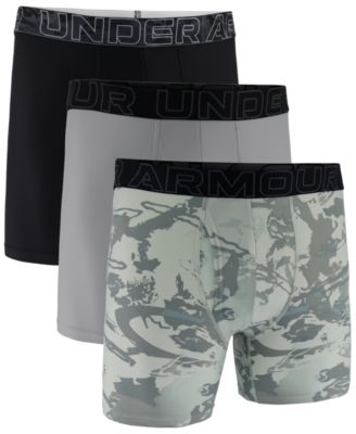 Under Armour - Men's Performance Assorted 6" Boxer Briefs - 3-pack