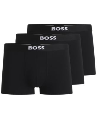 Hugo Boss - Men's 3pk. Icon Logo Trunks
