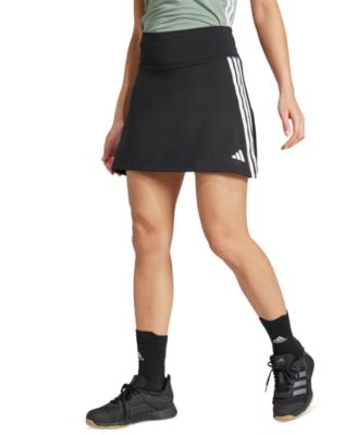 adidas - Women's Three-Stripe Logo-Graphic Mini Skort