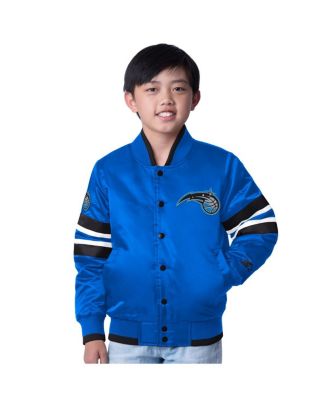 Starter - Youth Blue Orlando Magic Scout Varsity Full-Snap Jacket
