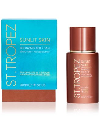 St. Tropez - Sunlit Skin Bronzing Tint + Tan, 1 oz.