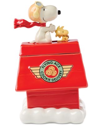 Lenox - Chef Snoopy Figural Porcelain Cookie Jar