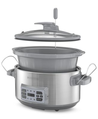 Black & Decker - 7-Quart Digital Temperature Probe Slow Cooker