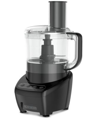 Black & Decker - Top Shelf Quiet Technology 8-Cup Food Processor