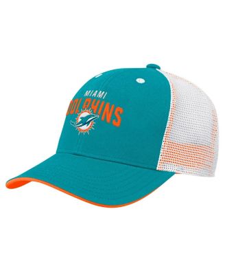Outerstuff - Preschool Aqua Miami Dolphins Core Lockup Trucker Adjustable hat