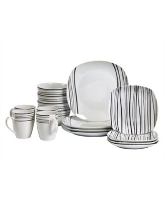 Tabletops Unlimited - Justin 16-Pc. Dinnerware Set, Service for 4