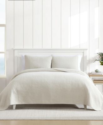 Nautica - Seashore Stitch Washed Cotton 2 Pc. Quilt Set, Twin