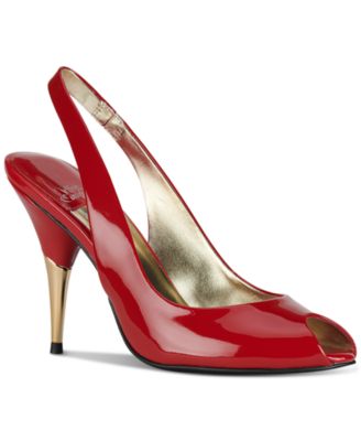 Jeffrey Campbell - Charis Peep-Toe Slingback Pumps