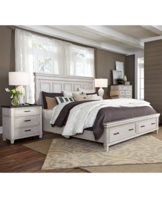 Dawnwood 3-Pc. California King Storage Set (Bed, Chest & 2-Drawer Nightstand) image