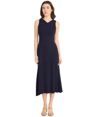Luxely - Women's Textured Midi Dress