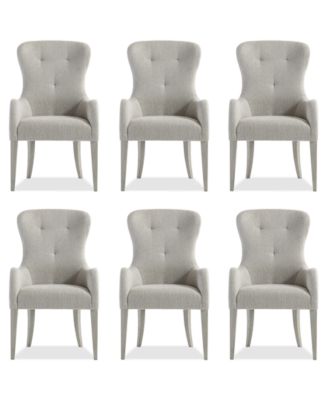 Bernhardt - Cornelia 6-Pc. Tufted Arm Chair Set