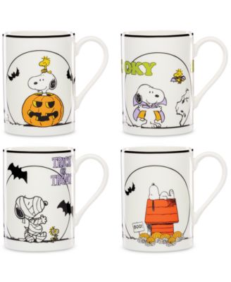 Peanuts The Great Pumpkin Mugs, Set of 4 image